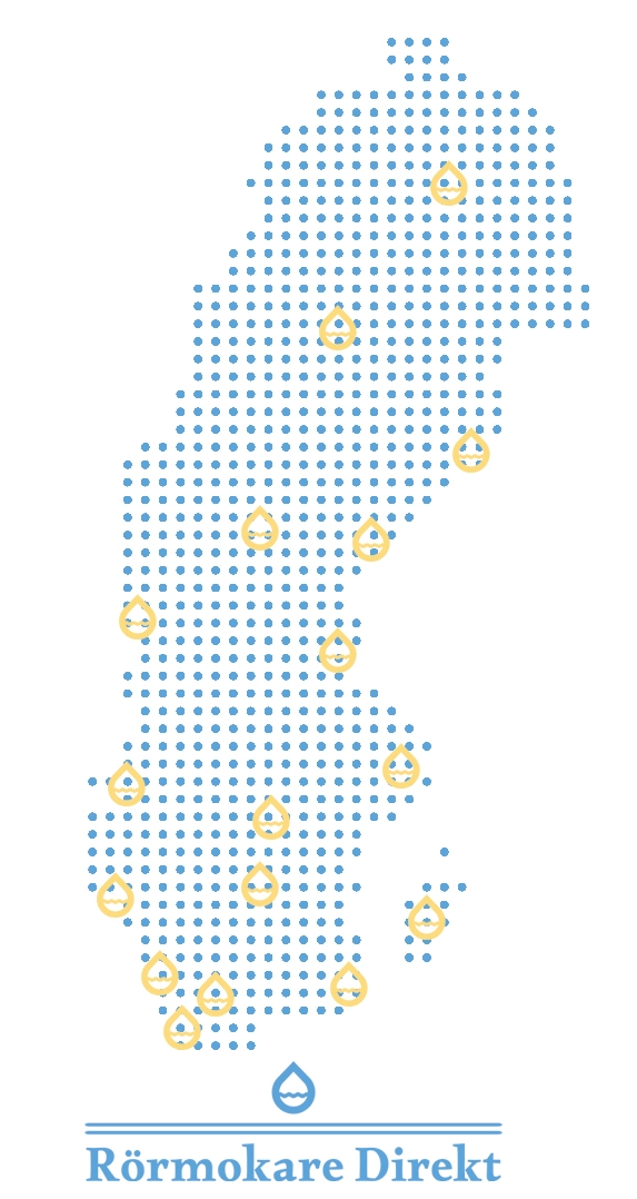 Rörmokare Direkt Karta Sverige